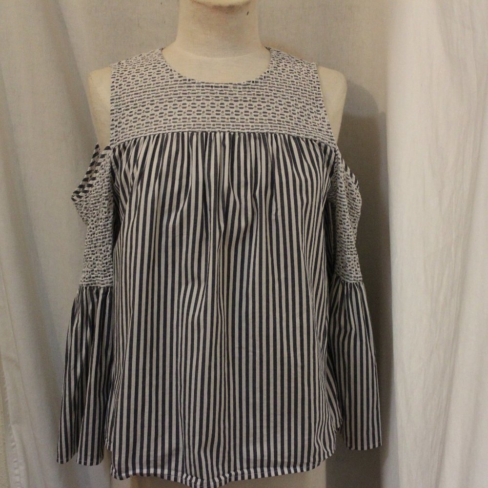 Michael Kors Cold Shoulder Blouse szM